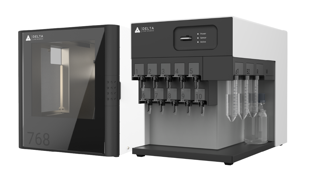 Delta Life Science inQuiQ 768 high-throughput photonic biosensor instrument
